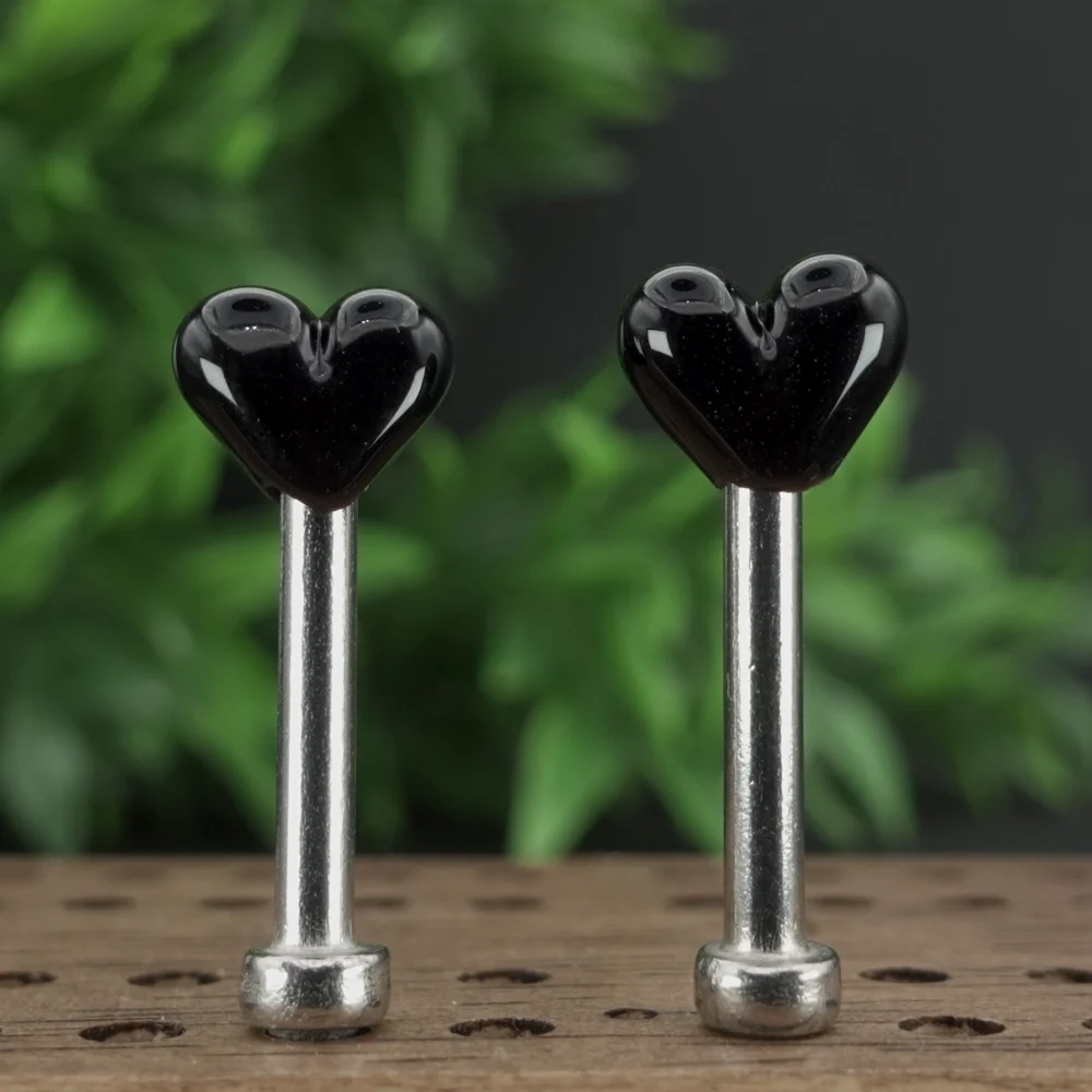 Black Hearts Cribbage Pegs Sv2