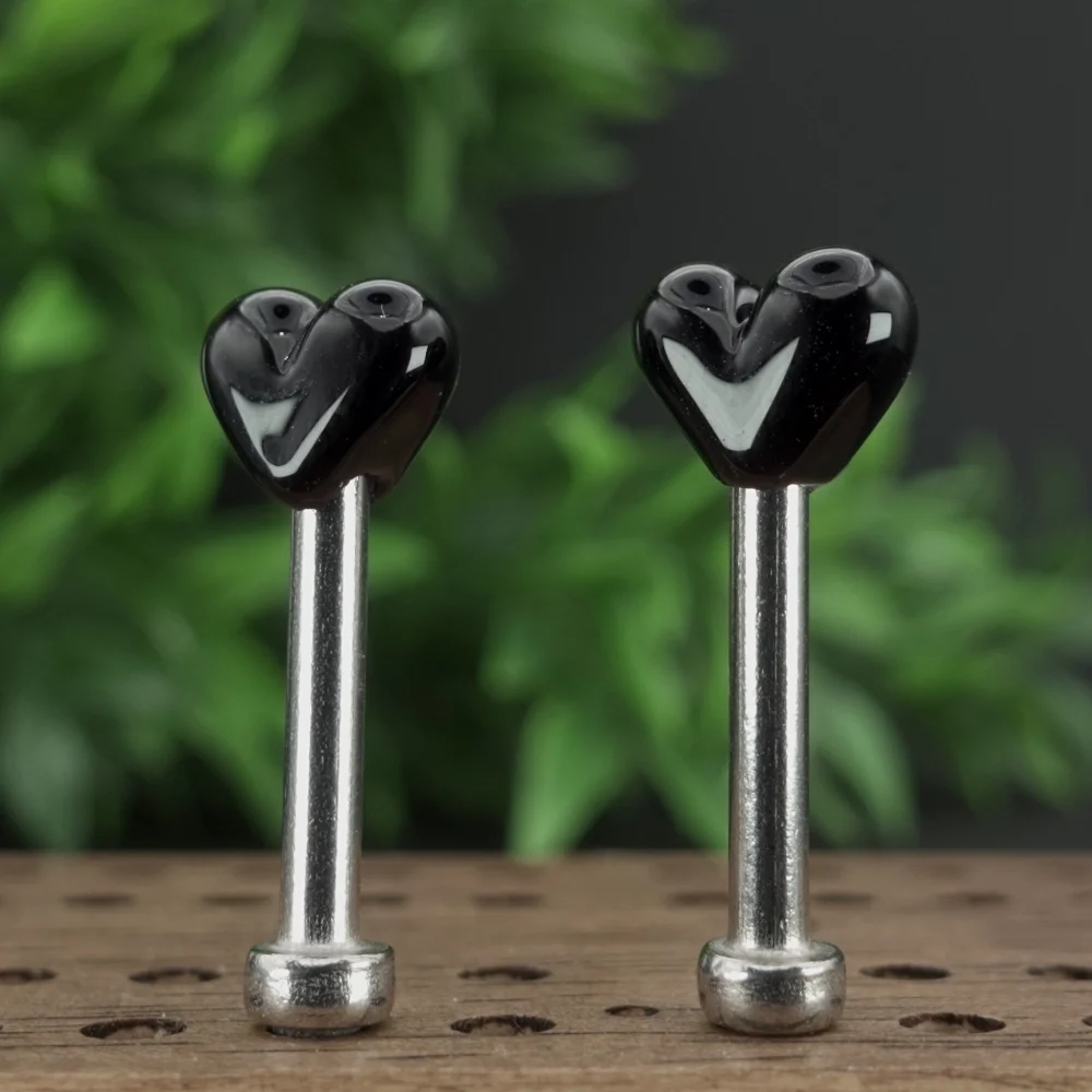 Black Hearts Cribbage Pegs Sv3