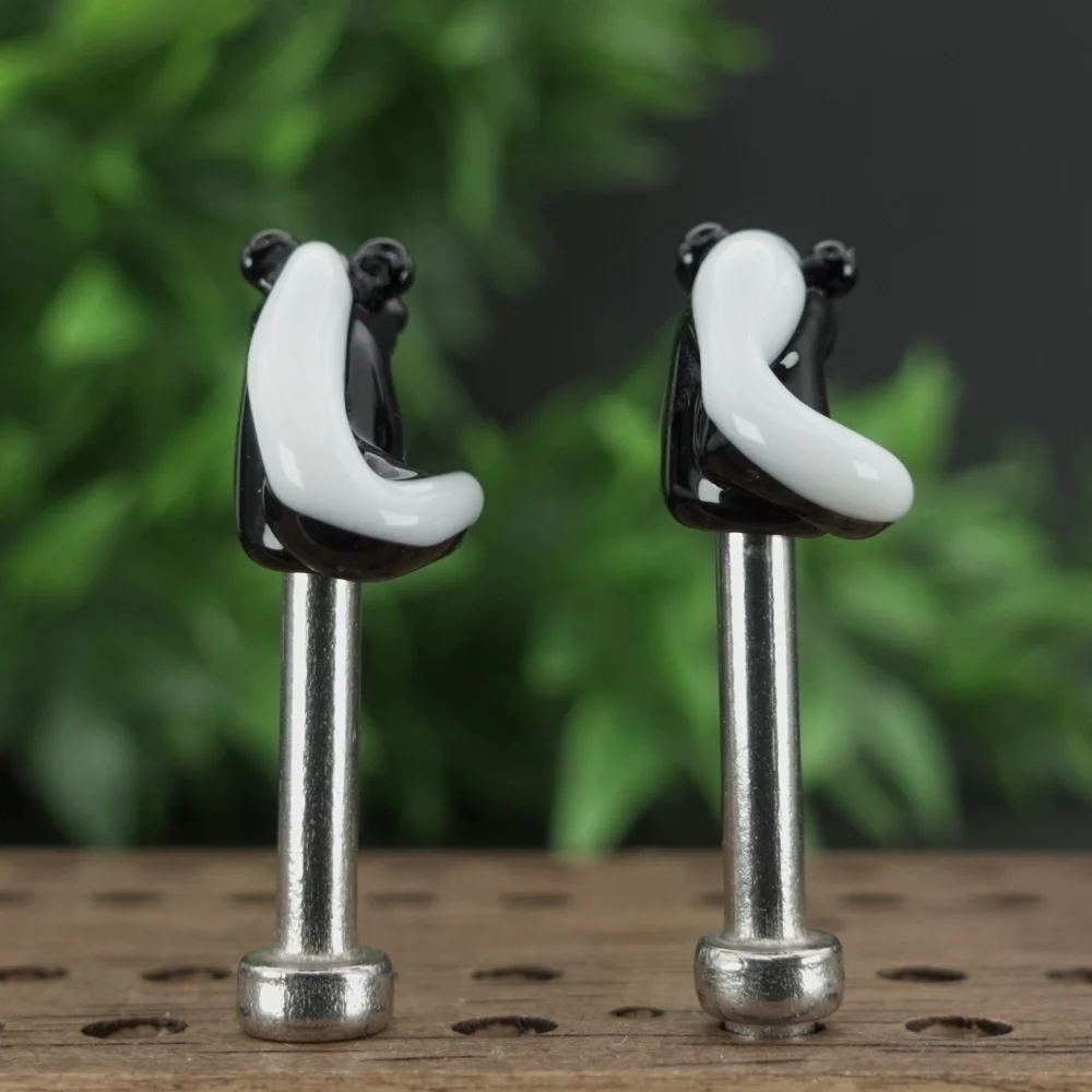 Black White Skunks Cribbage Pegs Sv6