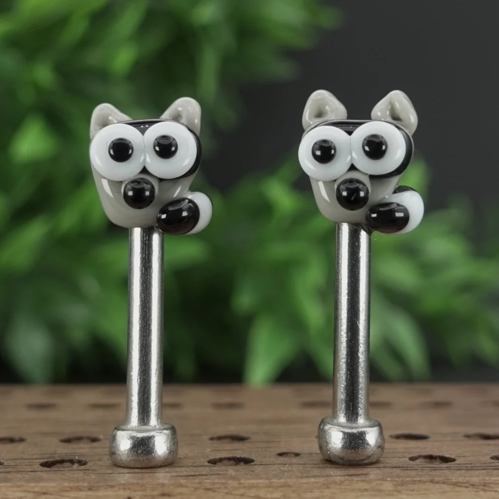 Light Grey Racoon Cribbage Pegs Sv3 Light Grey Racoon Cribbage Pegs Sv3