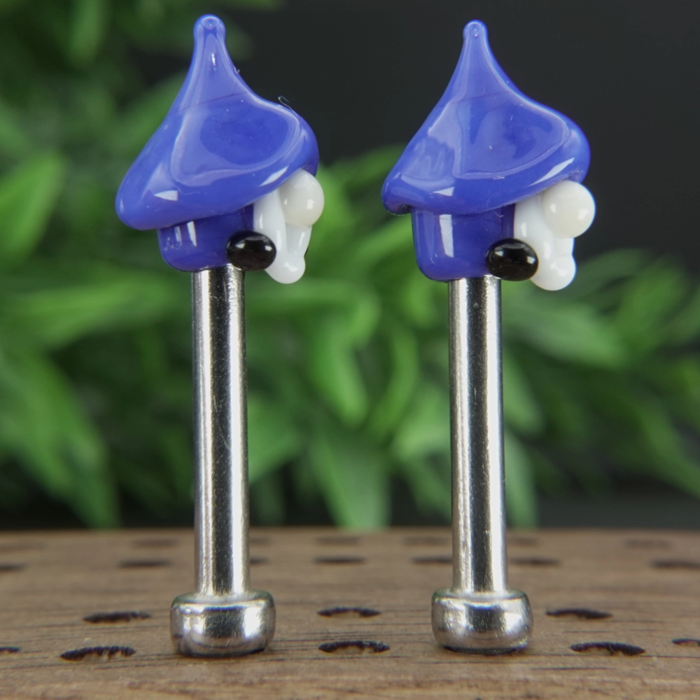 Medium Blue Gnomes Cribbage Pegs Sv1