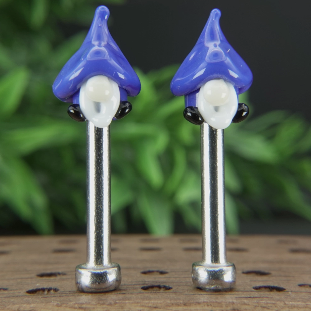 Medium Blue Gnomes Cribbage Pegs Sv3