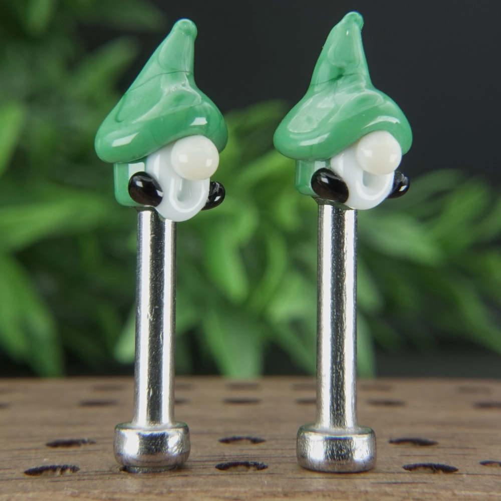 Medium Green Gnomes Cribbage Pegs Sv2