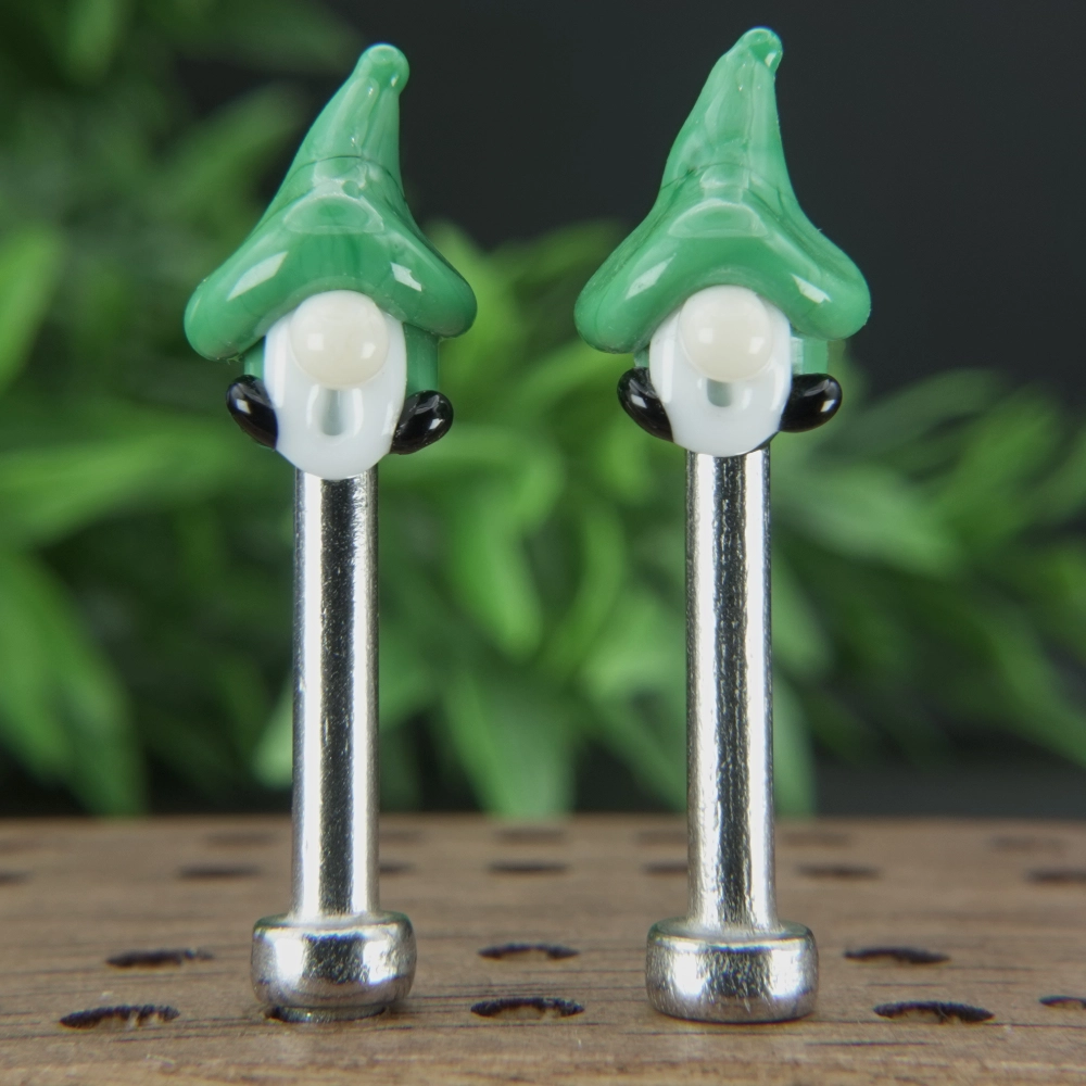 Medium Green Gnomes Cribbage Pegs Sv3