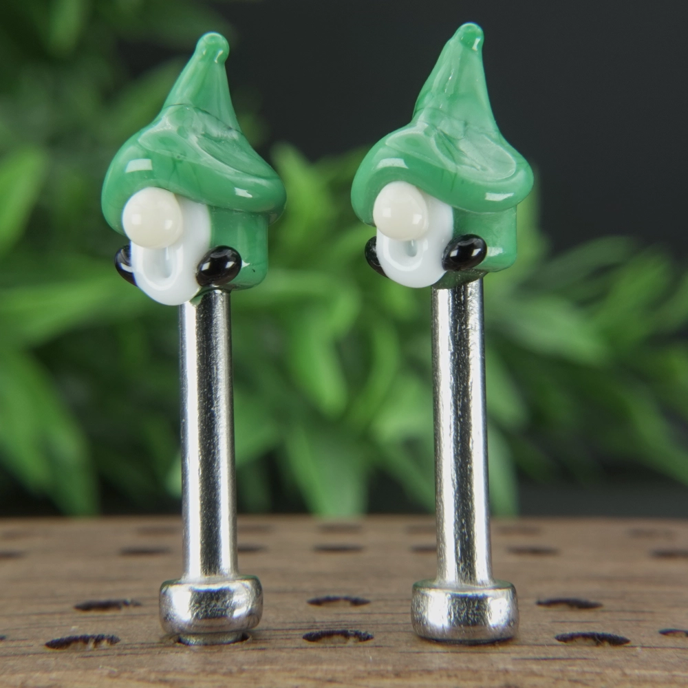 Medium Green Gnomes Cribbage Pegs Sv4