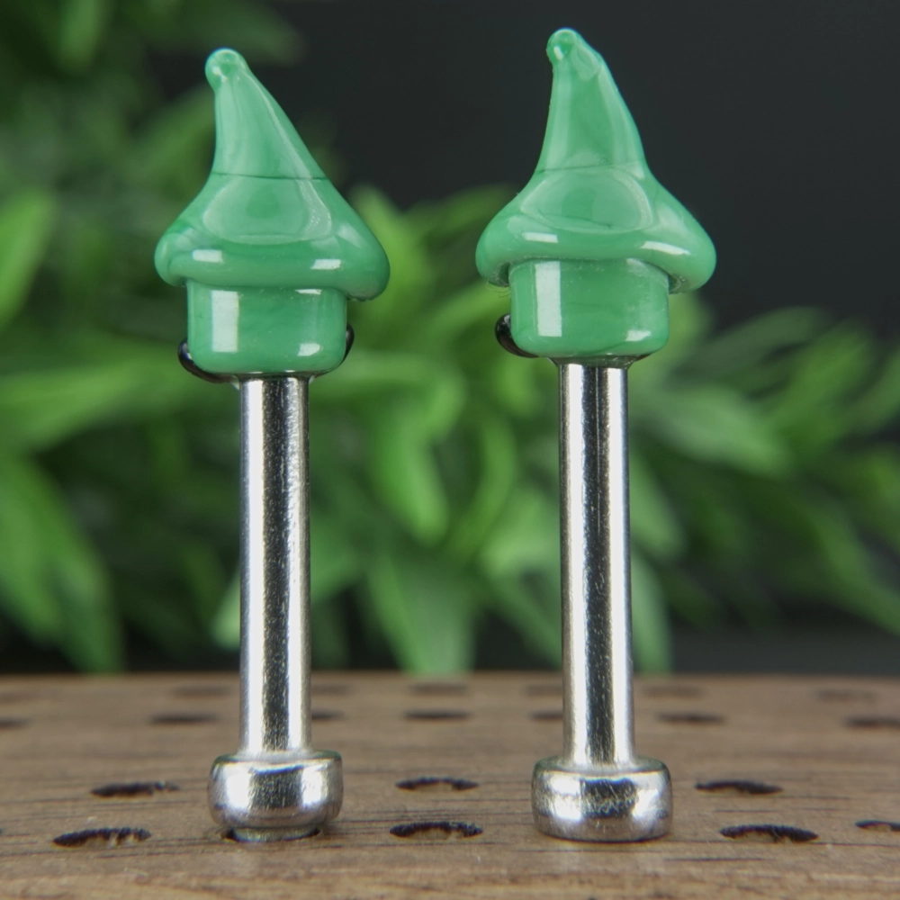 Medium Green Gnomes Cribbage Pegs Sv6