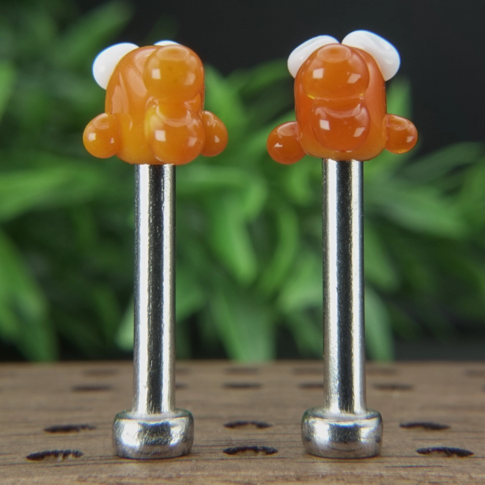 Orange Fish Cribbage Pegs Sv6