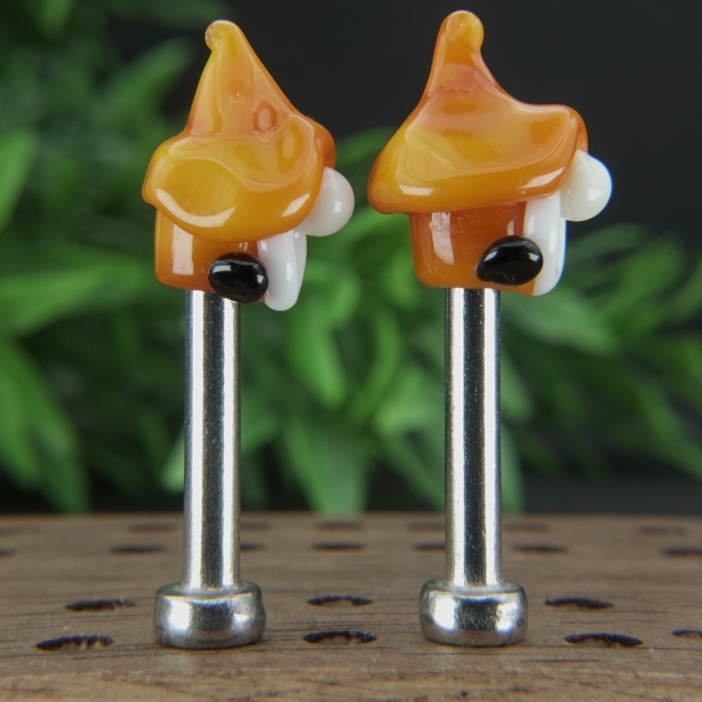 Orange Gnomes Cribbage Pegs Sv1