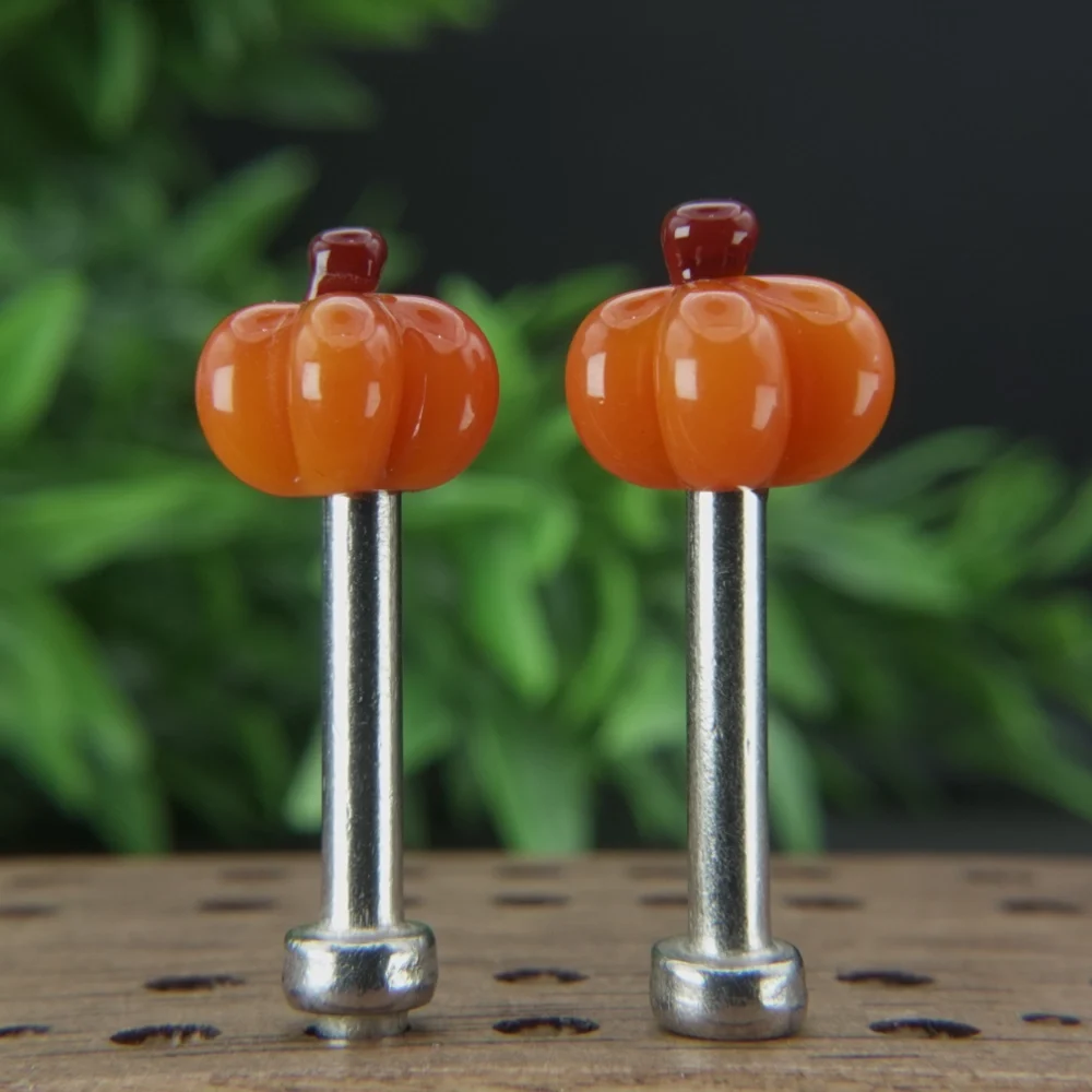 Orange Pumpkins Cribbage Pegs Sv1