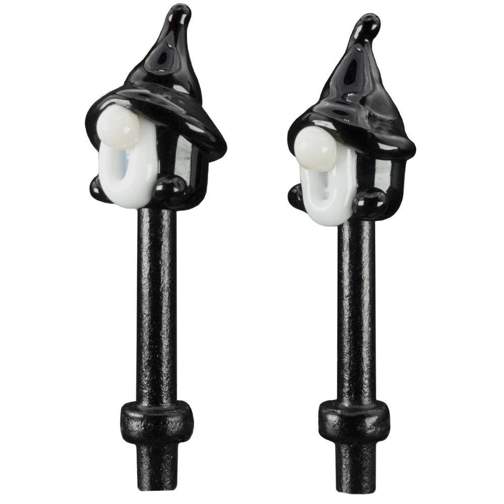 Pair Black Gnomes Cribbage Pegs B Pair Black Gnomes Cribbage Pegs B