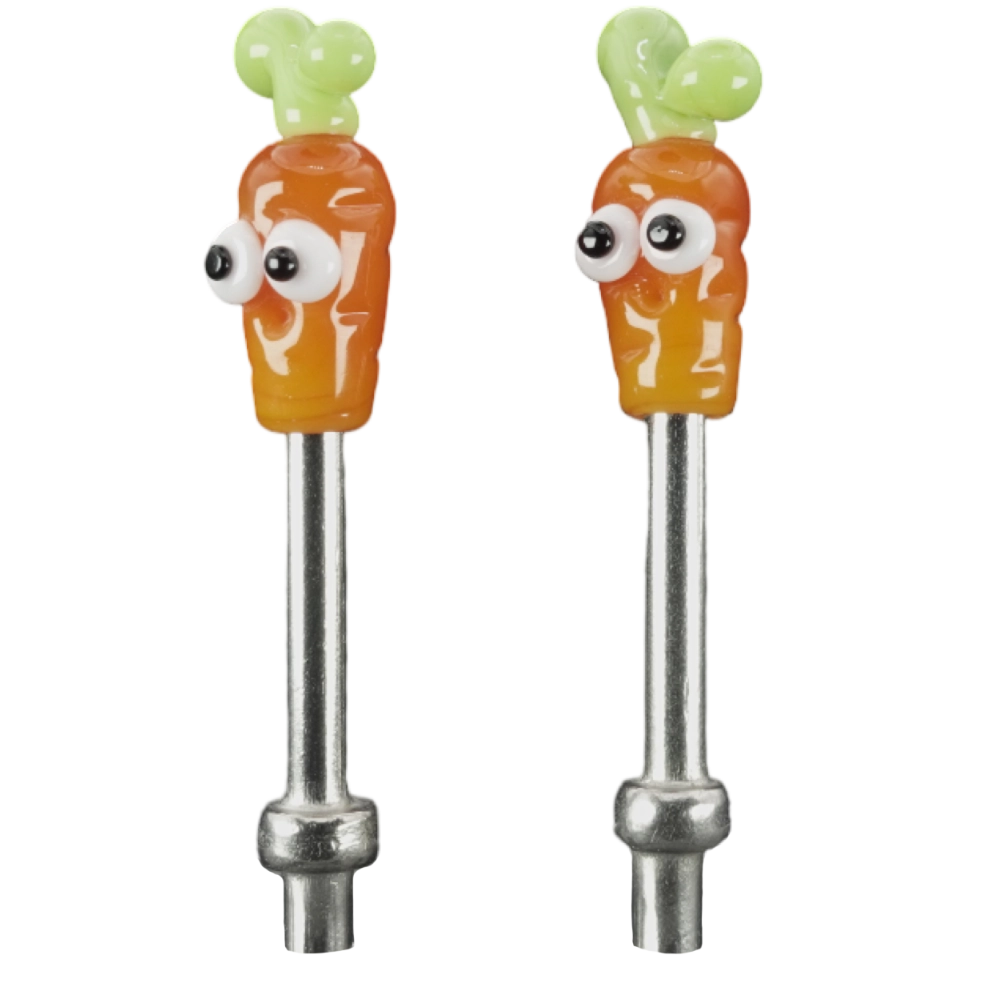 Pair Carrots With Eyes Cribbage Pegs S Pair Carrots With Eyes Cribbage Pegs S