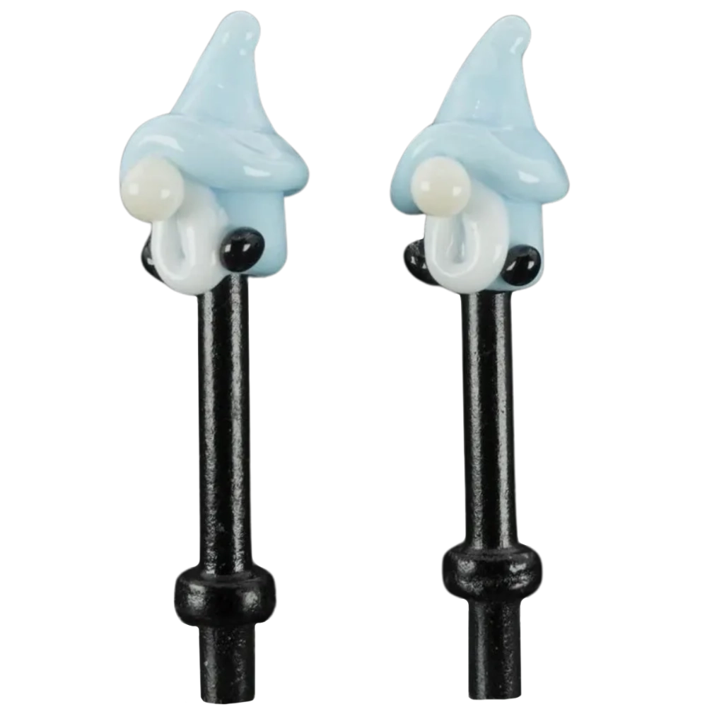 Pair Light Blue Gnomes Cribbage Pegs B Pair Light Blue Gnomes Cribbage Pegs B