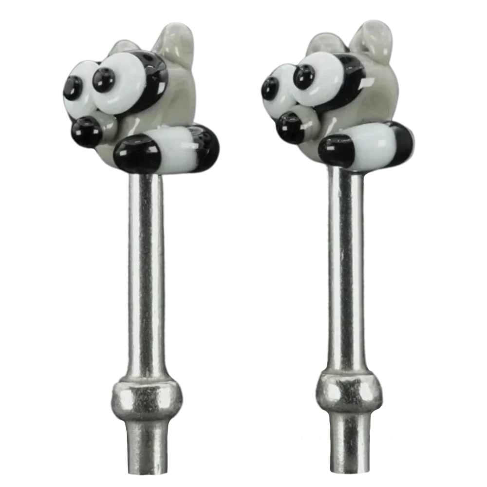 Pair Light Grey Racoons Cribbage Pegs S Pair Light Grey Racoons Cribbage Pegs S