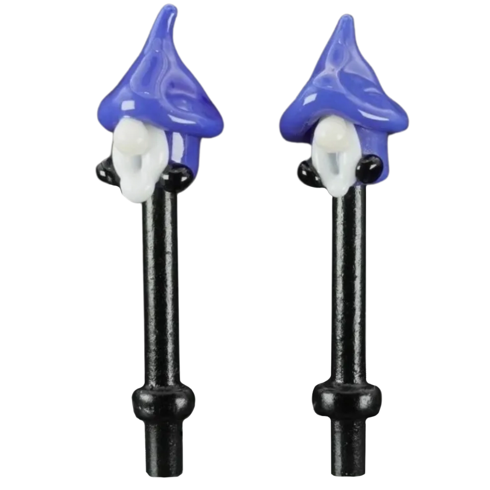 Pair Medium Blue Gnomes Cribbage Pegs B