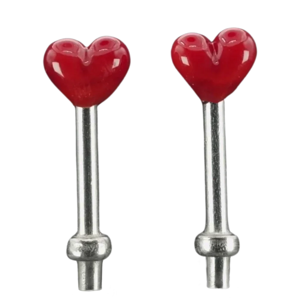 Pair Red Hearts Cribbage Pegs S Pair Red Hearts Cribbage Pegs S
