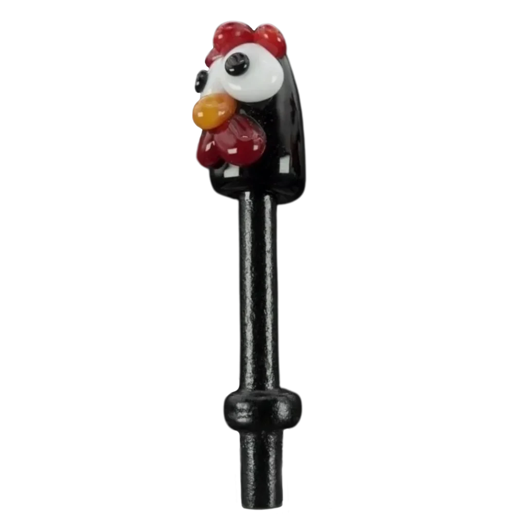 Single Black Chickenscribbage Peg B