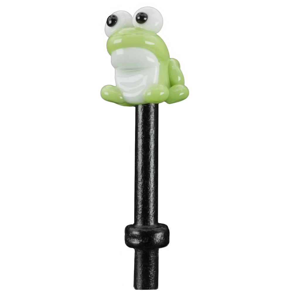 Single Green Frog Cribbage Peg B Single Green Frog Cribbage Peg B