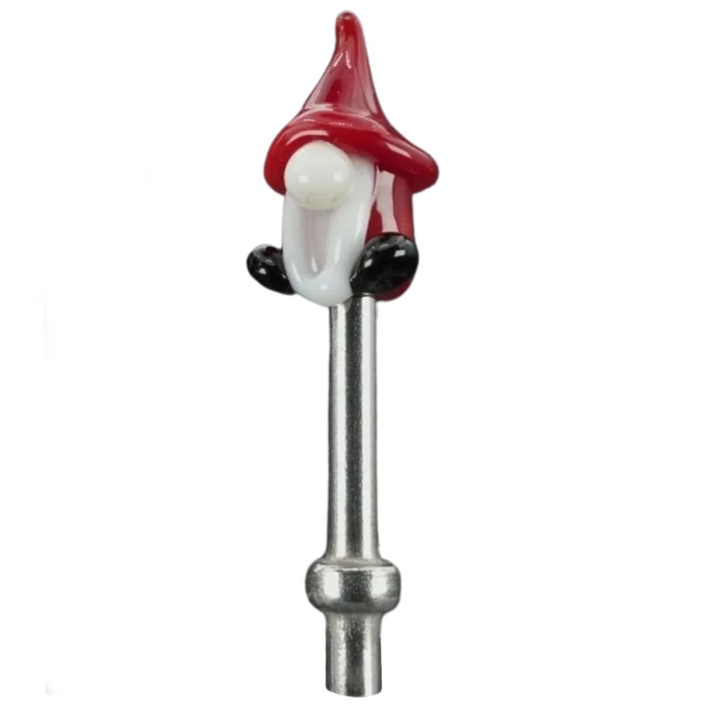 Single Light Red Gnome Cribbage Peg S