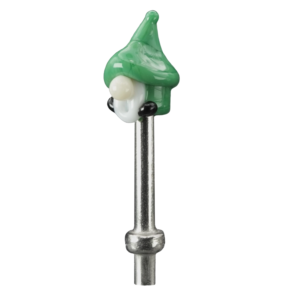 Single Medium Green Gnome Cribbage Peg S