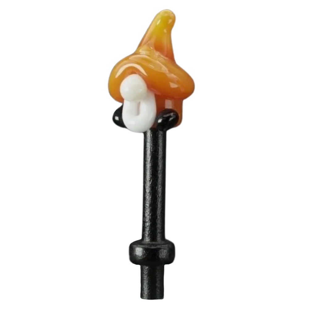 Single Orange Gnome Cribbage Peg B