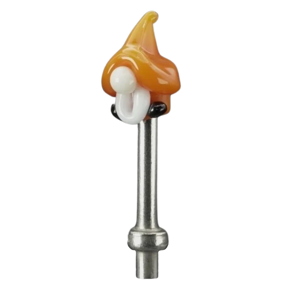 Single Orange Gnome Cribbage Peg S
