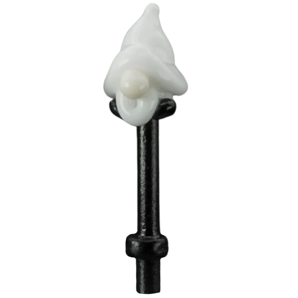 Single White Gnome Cribbage Peg B