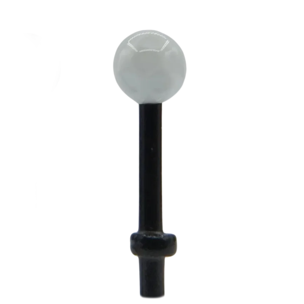 Single White Golf Ball Cribbage Peg B