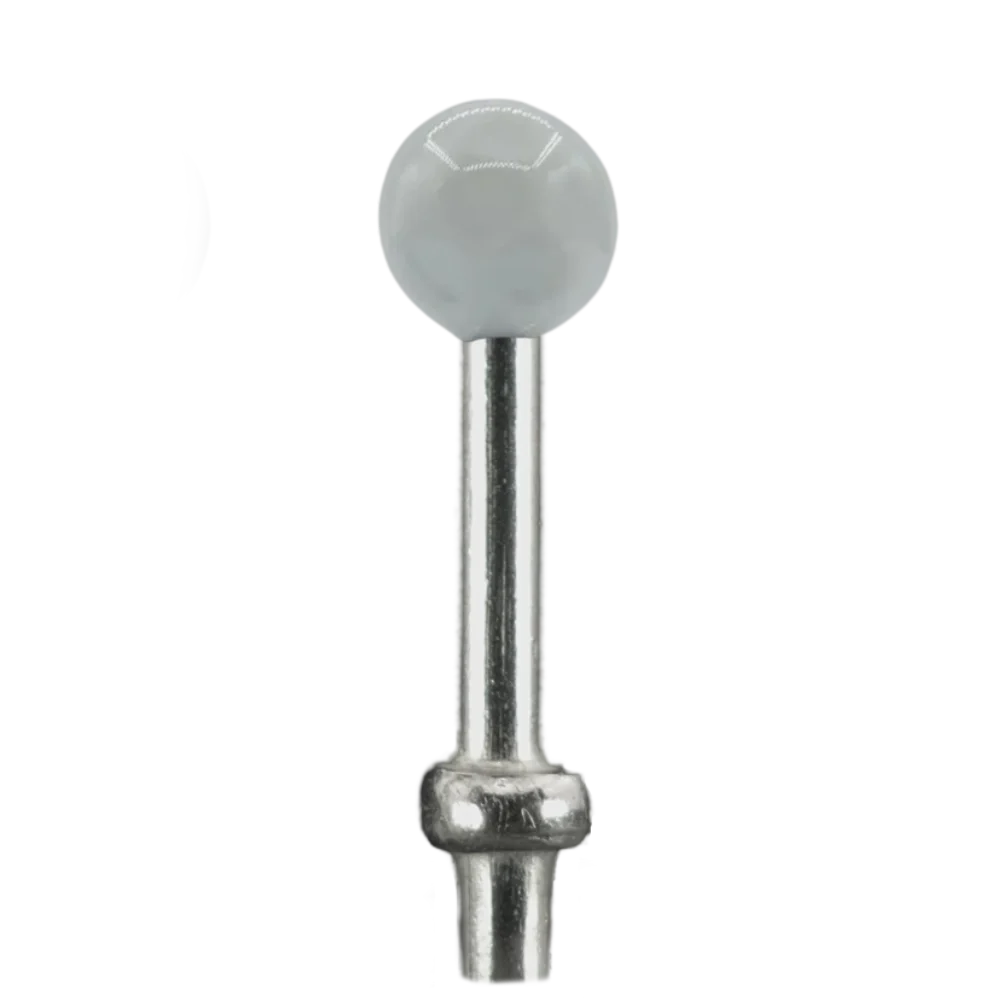 Single White Golf Ball Cribbage Peg S