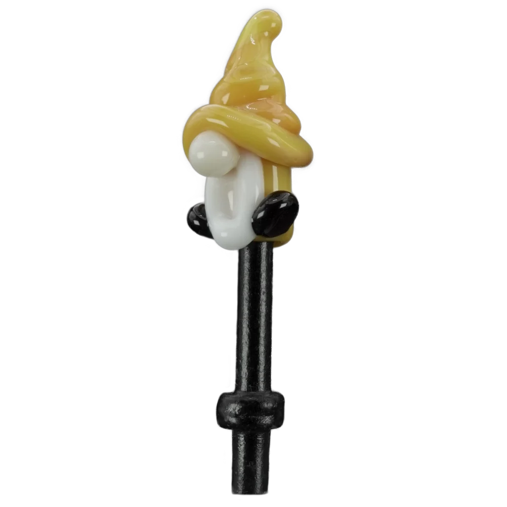 Single Yellow Gnome Cribbage Peg B Single Yellow Gnome Cribbage Peg B