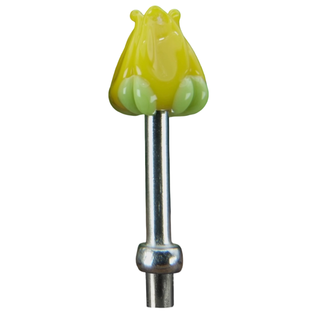 Single Yellow Tulip Cribbage Peg S