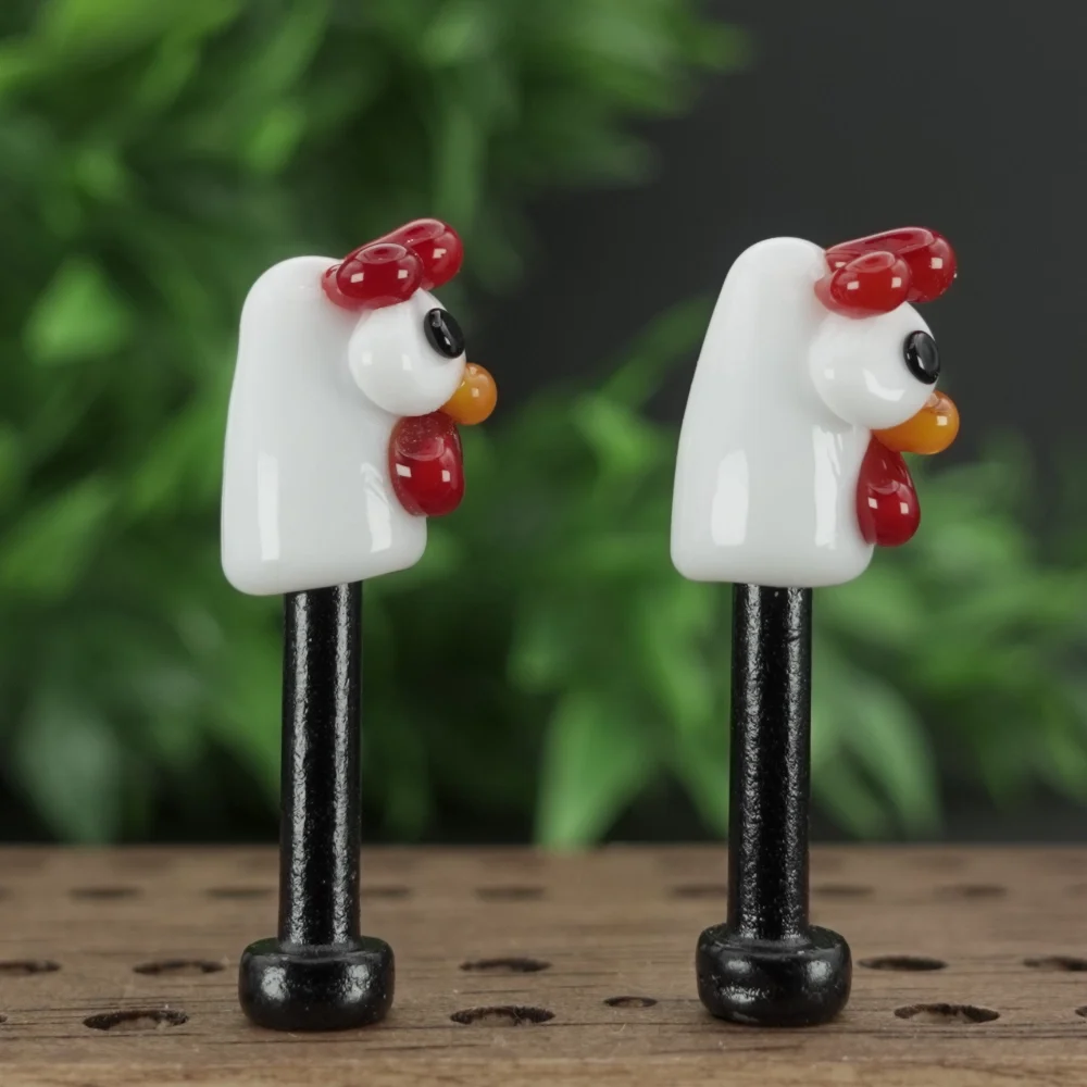 White Chickens Cribbage Pegs Bv1