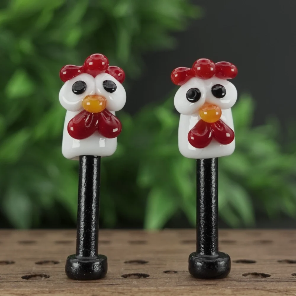 White Chickens Cribbage Pegs Bv3