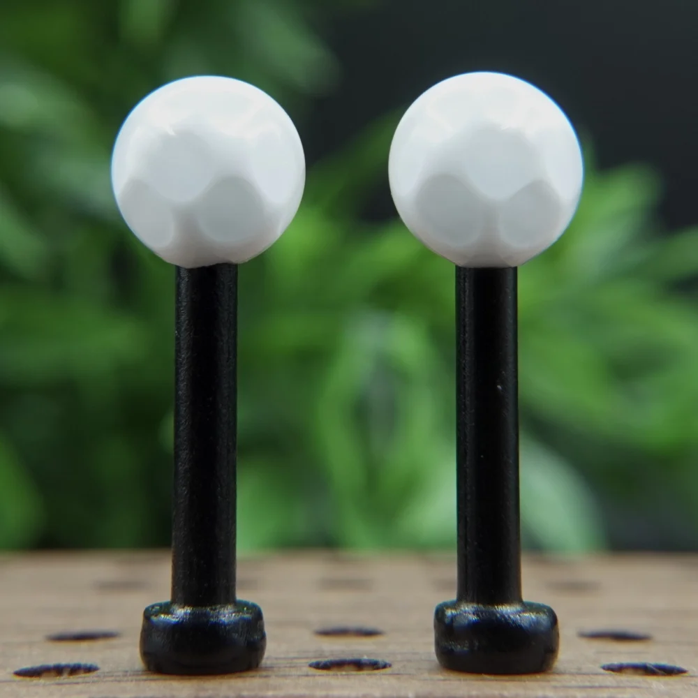 White Golf Balls Cribbage Pegs Bv1