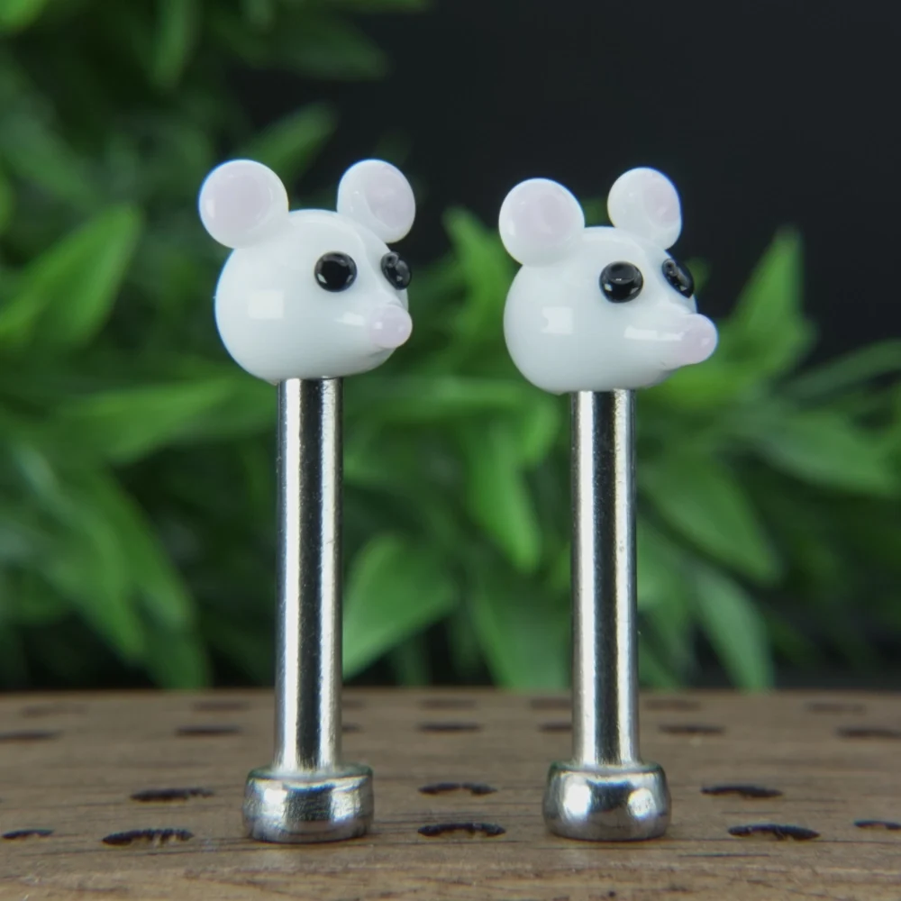 White Mice Cribbage Pegs Sv2