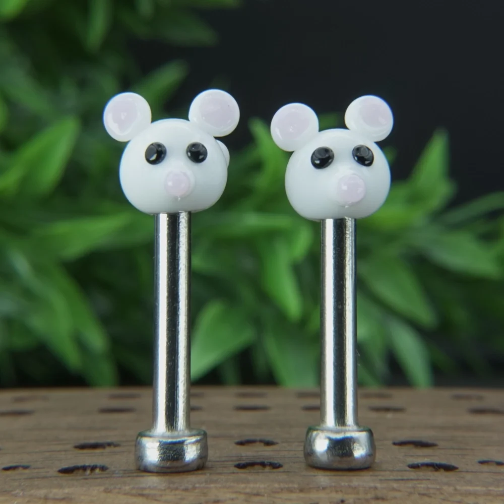 White Mice Cribbage Pegs Sv3
