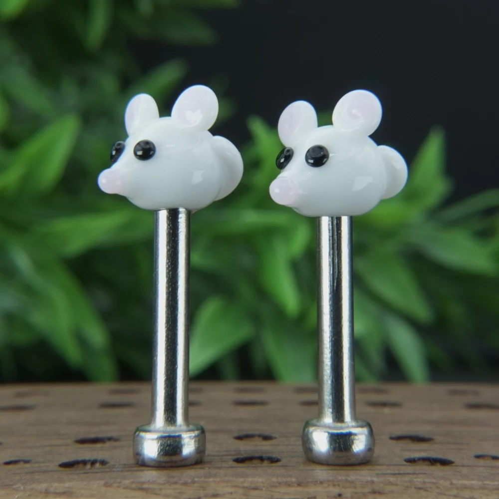 White Mice Cribbage Pegs Sv4
