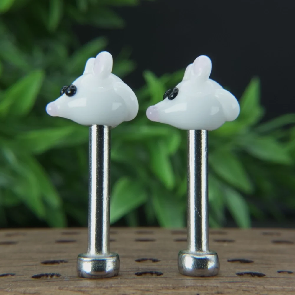 White Mice Cribbage Pegs Sv5