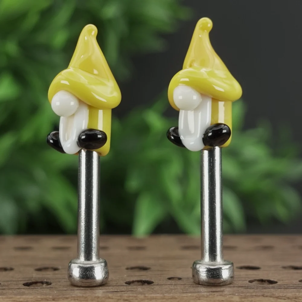 Yellow Gnomes Cribbage Pegs Sv4 Yellow Gnomes Cribbage Pegs Sv4