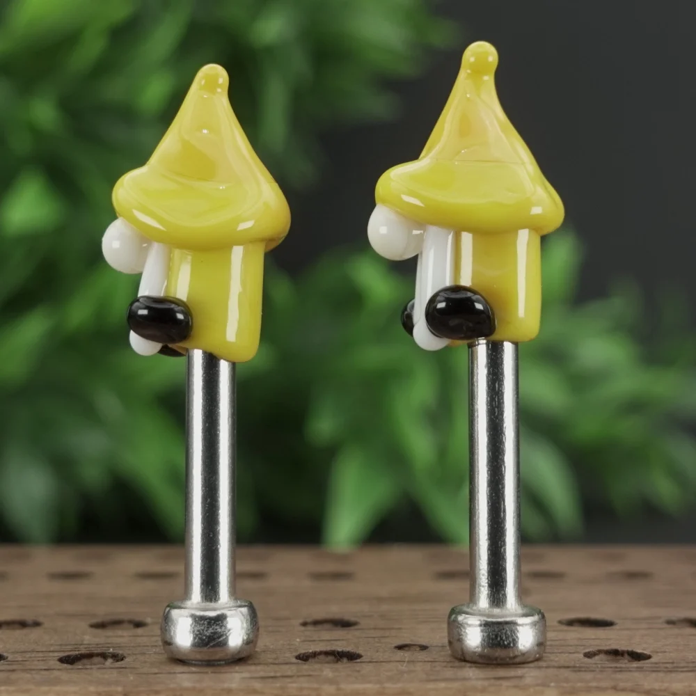 Yellow Gnomes Cribbage Pegs Sv5 Yellow Gnomes Cribbage Pegs Sv5