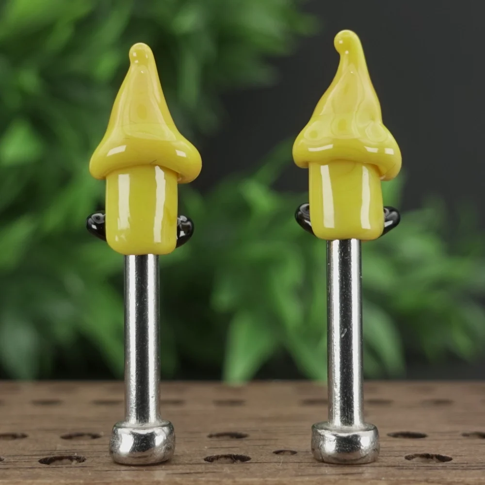 Yellow Gnomes Cribbage Pegs Sv6 Yellow Gnomes Cribbage Pegs Sv6